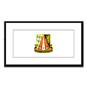 409BSB - M01 - 02 - DUI - 409th Base Support Battalion - Small Framed Print