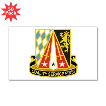 409BSB - M01 - 01 - DUI - 409th Base Support Battalion - Sticker (Rectangle 50 pk)