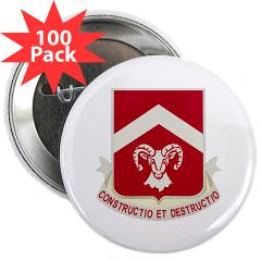 40EB - M01 - 01 - DUI - 40th Engineer Battalion with Text - 2.25" Button (100 pack) - Click Image to Close
