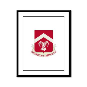 40EB - M01 - 02 - DUI - 40th Engineer Battalion with Text - Framed Panel Print - Click Image to Close