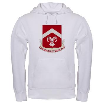 40EB - A01 - 03 - DUI - 40th Engineer Battalion with Text - Hooded Sweatshirt