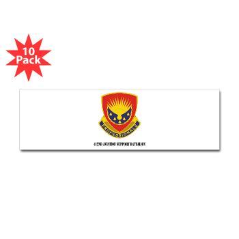 412ASB - M01 - 01 - DUI - 412 AVN Sup BN with Text - Sticker (Bumper 10 pk) - Click Image to Close
