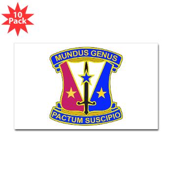 412CSB - M01 - 01 - DUI - 412th Contracting Support Brigade - Sticker (Rectangle 10 pk) - Click Image to Close