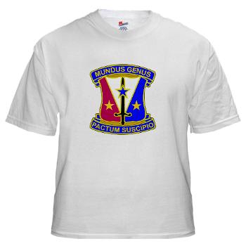 412CSB - A01 - 04 - DUI - 412th Contracting Support Brigade - White T-Shirt - Click Image to Close