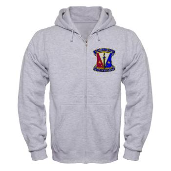 412CSB - A01 - 03 - DUI - 412th Contracting Support Brigade - Zip Hoodie - Click Image to Close