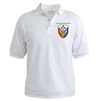 412SB - A01 - 04 - SSI - 412th Support Brigade with Text - Golf Shirt