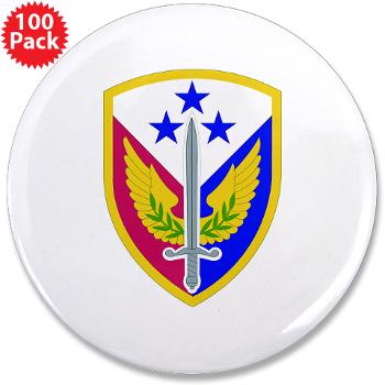 412SB - M01 - 01 - SSI - 412th Support Brigade - 3.5" Button (100 pack)