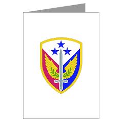 412SB - M01 - 02 - SSI - 412th Support Brigade - Greeting Cards (Pk of 10)