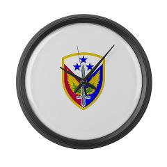 412SB - M01 - 03 - SSI - 412th Support Brigade - Large Wall Clock - Click Image to Close