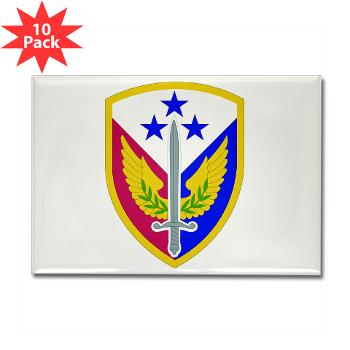 412SB - M01 - 01 - SSI - 412th Support Brigade - Rectangle Magnet (10 pack)