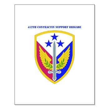 412SB - M01 - 02 - SSI - 412th Support Brigade with Text - Small Poster