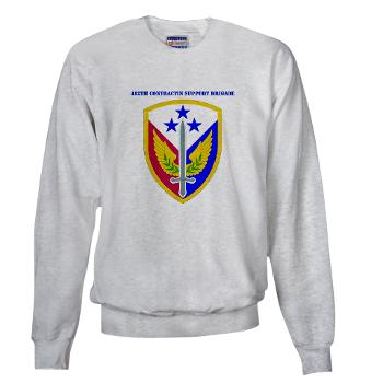 412SB - A01 - 03 - SSI - 412th Support Brigade with Text - Sweatshirt