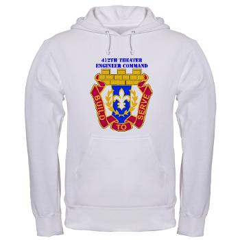 412TEC - A01 - 04 - DUI - 412th Theater Engineer Command with Text - Hooded Sweatshirt - Click Image to Close