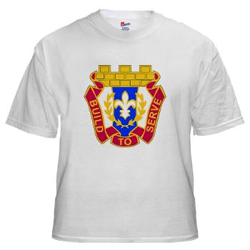 412TEC - A01 - 04 - DUI - 412th Theater Engineer Command - White T-Shirt - Click Image to Close