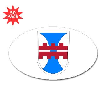 412TEC - M01 - 01 - SSI - 412th Theater Engineer Command - Sticker (Oval 50 pk)
