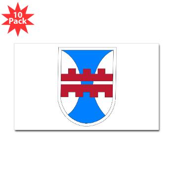 412TEC - M01 - 01 - SSI - 412th Theater Engineer Command - Sticker (Rectangle 10 pk) - Click Image to Close