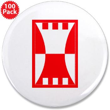 416TEC - M01 - 01 - SSI - 416th Theater Engineer Command 3.5" Button (100 pack)
