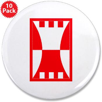 416TEC - M01 - 01 - SSI - 416th Theater Engineer Command 3.5" Button (10 pack)