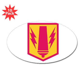41FB - M01 - 01 - SSI - 41st Fires Brigade - Sticker (Oval 10 pk)