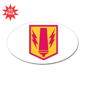41FB - M01 - 01 - SSI - 41st Fires Brigade - Sticker (Oval 50 pk)