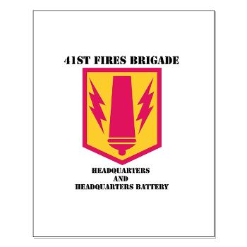 41FBHHB - M01 - 02 - DUI - Headquarter and Headquarters Battery with Text - Small Poster - Click Image to Close