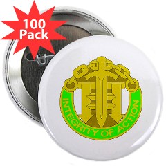42MPB - M01 - 01 - DUI - 42nd Military Police Brigade - 2.25" Button (100 pack)