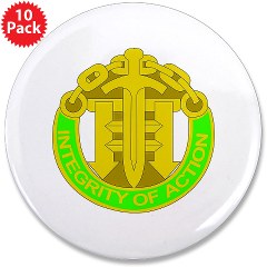 42MPB - M01 - 01 - DUI - 42nd Military Police Brigade - 3.5" Button (10 pack)