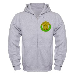 42MPB - A01 - 03 - DUI - 42nd Military Police Brigade - Zip Hoodie - Click Image to Close