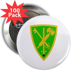 42MPB - M01 - 01 - SSI - 42nd Military Police Brigade - 2.25" Button (100 pack)