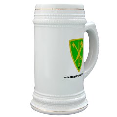 42MPB - M01 - 03 - SSI - 42nd Military Police Brigade with text - Stein