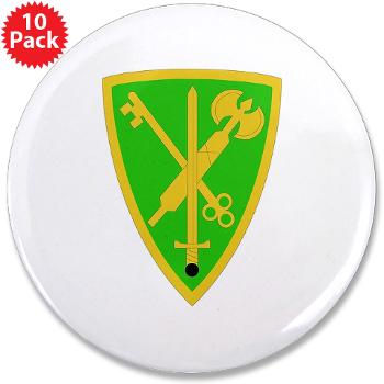 42MPBHHC - M01 - 01 - DUI - Headquarter and Headquarters Company - 3.5" Button (10 pack) - Click Image to Close