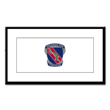 43AG - M01 - 02 - DUI - 43rd Adjutant General - Small Framed Print