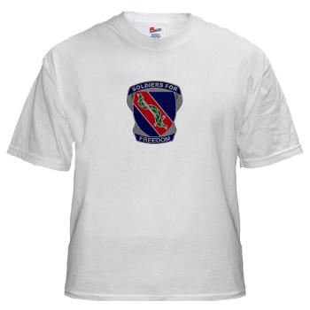 43AG - A01 - 04 - DUI - 43rd Adjutant General - White t-Shirt