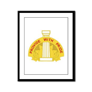 43SB - M01 - 02 - DUI - 43rd Sustainment Brigade - Framed Panel Print - Click Image to Close