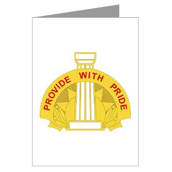 43SB - M01 - 02 - DUI - 43rd Sustainment Brigade - Greeting Cards (Pk of 10) - Click Image to Close