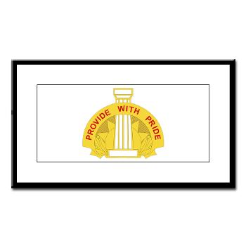 43SB - M01 - 02 - DUI - 43rd Sustainment Brigade - Small Framed Print - Click Image to Close
