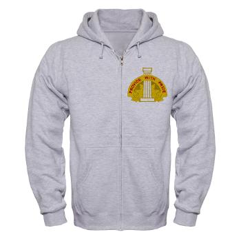 43SB - A01 - 03 - DUI - 43rd Sustainment Brigade - Zip Hoodie - Click Image to Close