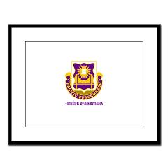 445CAB - M01 - 02 - DUI - 445th Civil Affairs Battalion with Text - Large Framed Print - Click Image to Close