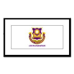 445CAB - M01 - 02 - DUI - 445th Civil Affairs Battalion with Text - Small Framed Print - Click Image to Close