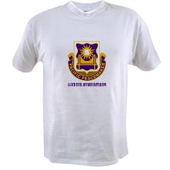 445CAB - A01 - 04 - DUI - 445th Civil Affairs Battalion with Text - Value T-shirt