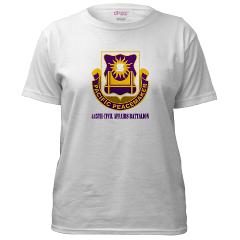 445CAB - A01 - 04 - DUI - 445th Civil Affairs Battalion with Text - Women's T-Shirt