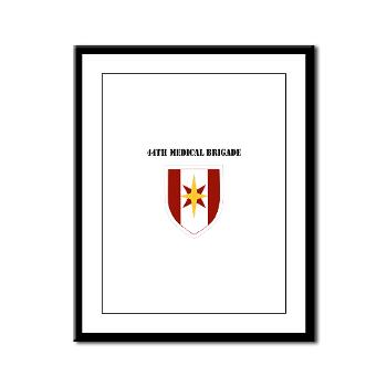 44MB - M01 - 02 - SSI - 44th Medical Brigade wth Text - Framed Panel Print - Click Image to Close