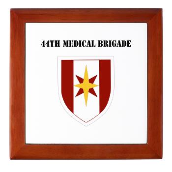 44MB - M01 - 03 - SSI - 44th Medical Brigade wth Text - Keepsake Box
