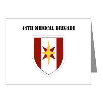 44MB - M01 - 02 - SSI - 44th Medical Brigade wth Text - Note Cards (Pk of 20)