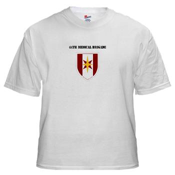 44MB - A01 - 04 - SSI - 44th Medical Brigade wth Text - White t-Shirt