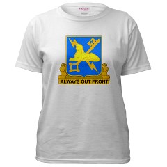 45MIC - A01 - 04 - DUI - 45th Military Intelligence Coy Women's T-Shirt - Click Image to Close
