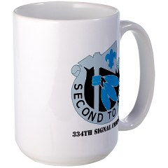 472SC - M01 - 03 - DUI - 472nd Signal Company with Text - Large Mug - Click Image to Close