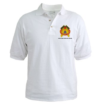479FAB - A01 - 04 - DUI - 479th Field Artillery Brigade with Text - Golf Shirt - Click Image to Close