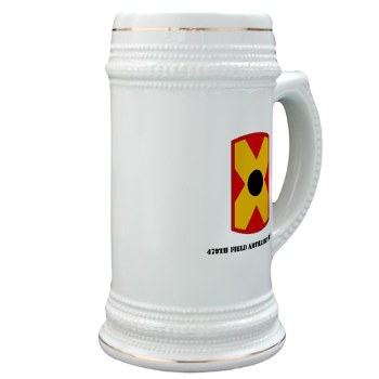 479FAB - M01 - 03 - SSI - 479th Field Artillery Brigade with Text - Stein - Click Image to Close