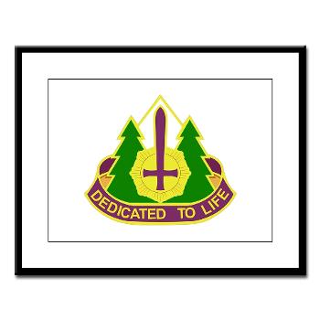 47CSH - M01 - 02 - DUI - 47th Combat Support Hospital Large Framed Print - Click Image to Close
